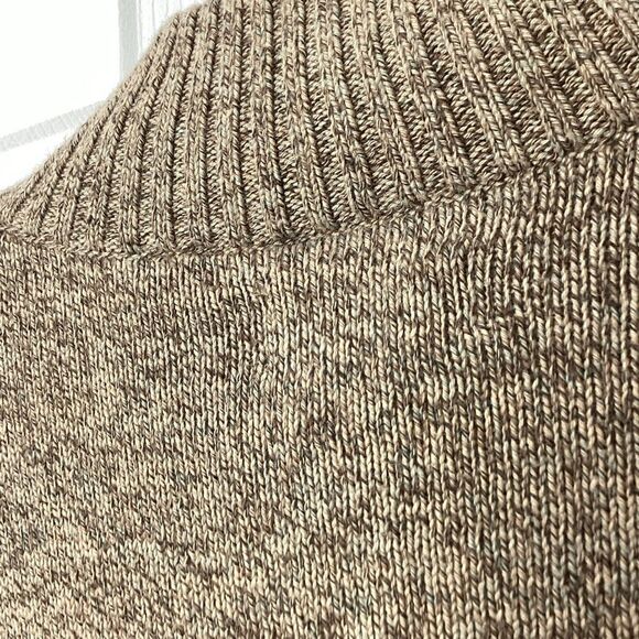 Chaps Men's Sweater Patch Elbows 3 Button Knit Henley Pullover L - Picture 8 of 12